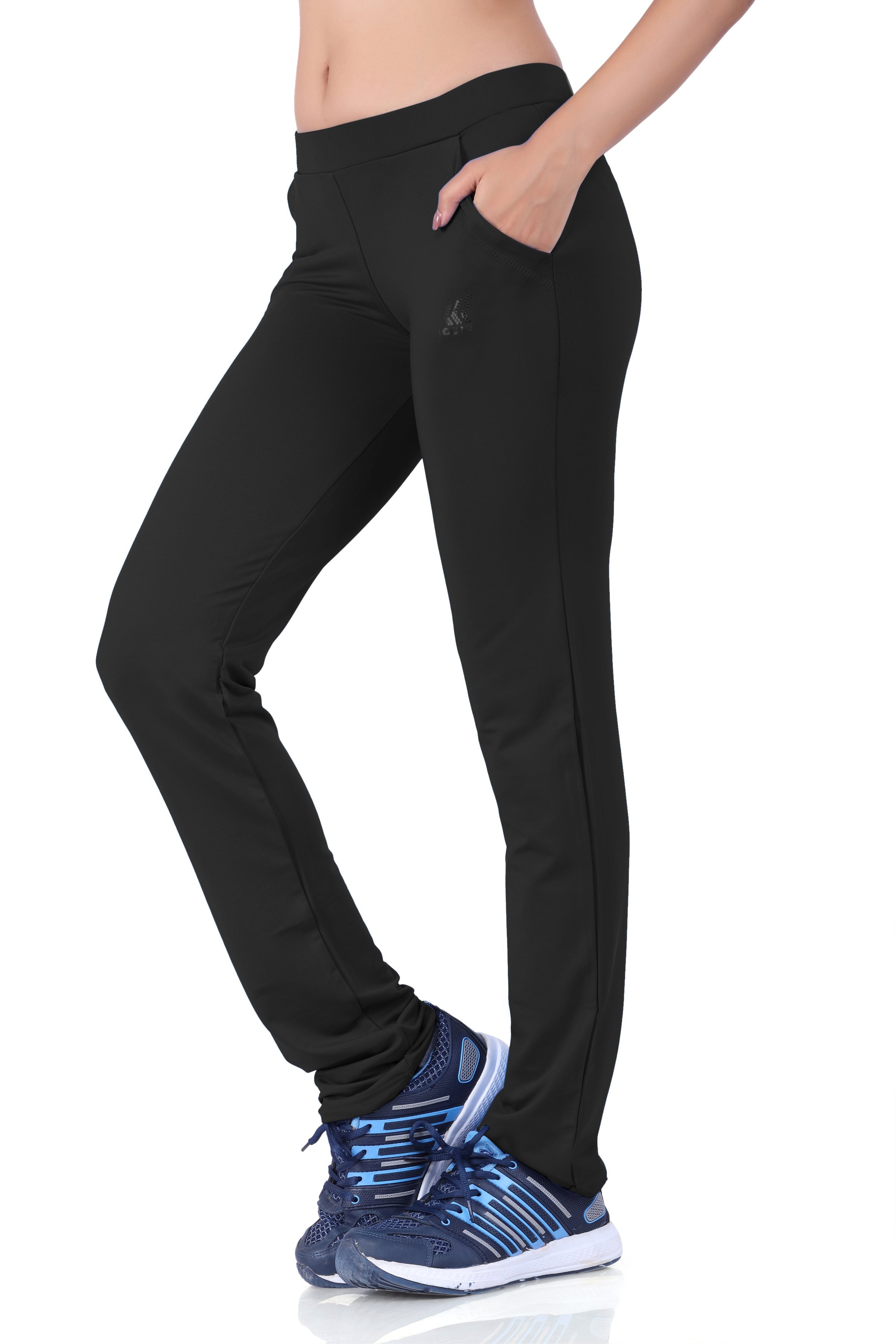 Buy Women Track Pant Regular Fit Combo lower Black & Red Online at Best  Prices in India - JioMart.